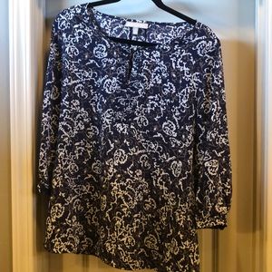 Banana Republic 3/4 sleeve blouse